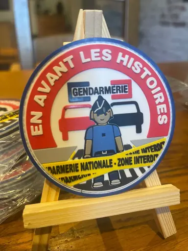 🧩 Rondache « En avant les histoires » — Gendarmerie